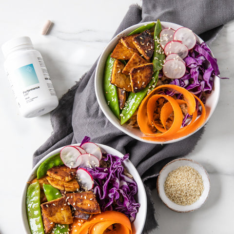 Teriyaki Tempeh Bowl