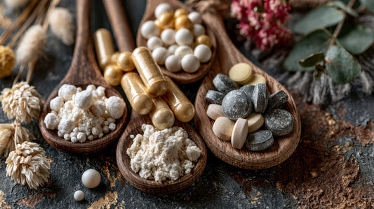 Different forms of magnesium including magnesium glycinate and magnesium citrate