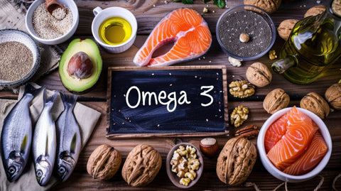 Role of omega 3 in sleep. Omega 3 rich foods such as fish, nuts and seeds