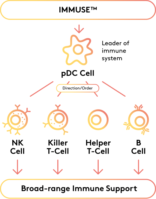 broad-range immune support graph