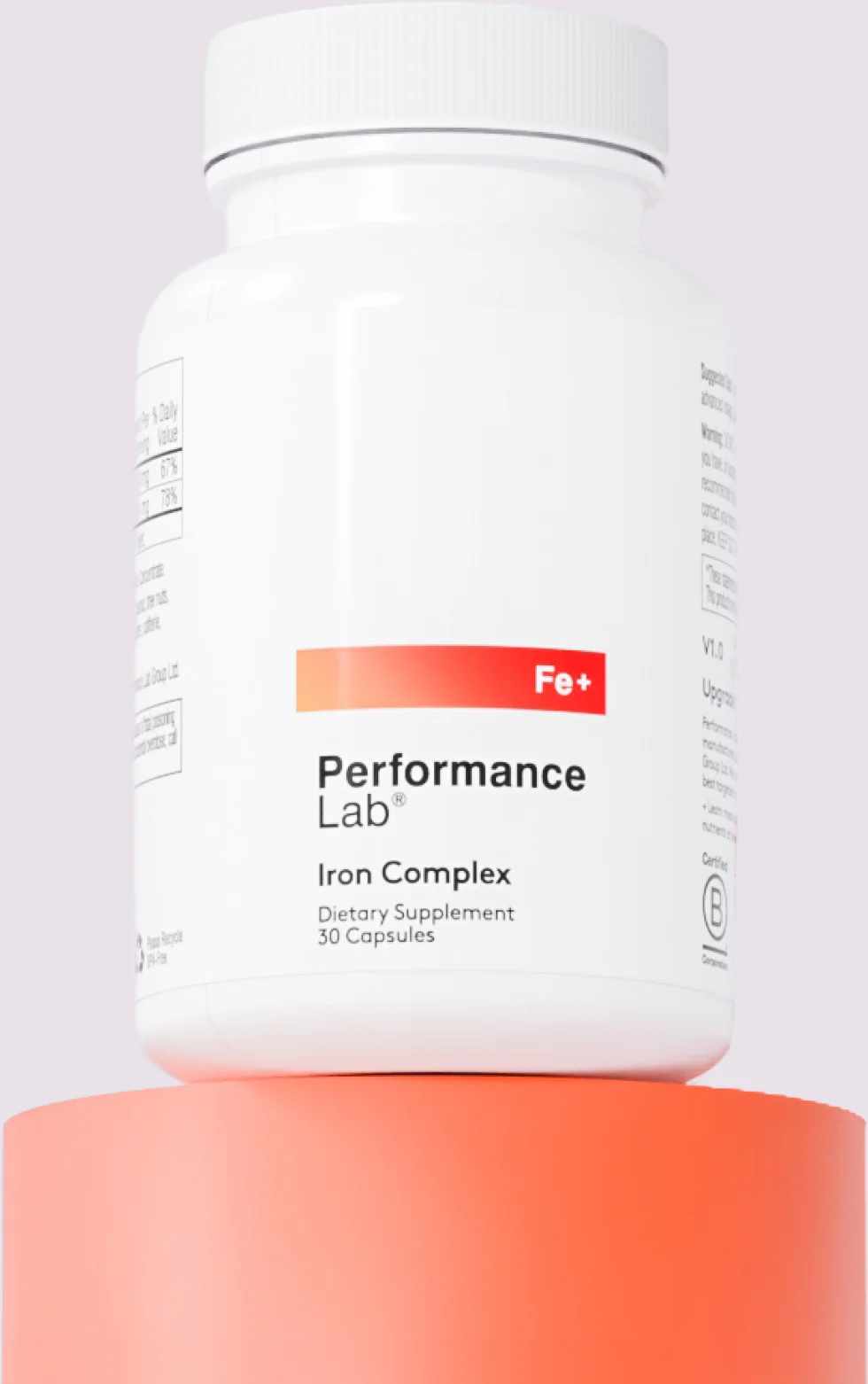 image of Performance Lab® Iron Complex bottle